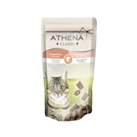 ATHENA Krõmpsuvad padjakesed lõhega 60g