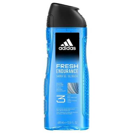 Adidaksen suihkugeeli miehille Fresh Endurance 3in1 400ml