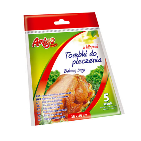 Amigo Küpsetuskotid 280mm/380mm 5tk