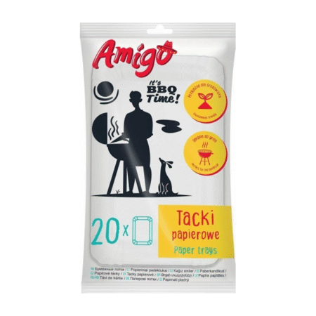 Amigo Ühekordsed taldrikud 20tk
