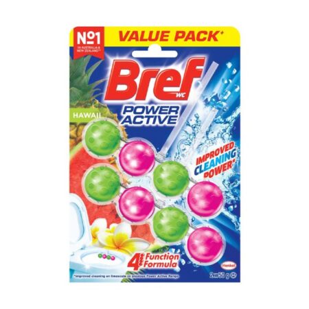 Bref Power Active WC-raikastin Hawaii 2x50g
