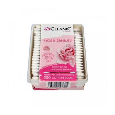 Cleanic puuvillapyyhkeet 200kpl