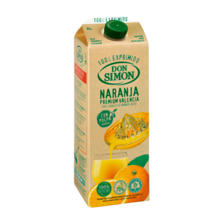 DON SIMON 100% Appelsiinimehu hedelmälihalla tetra 2L