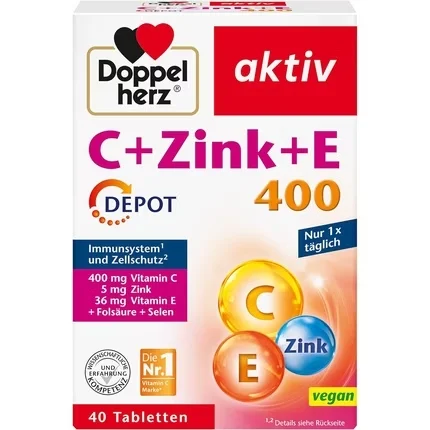 Doppelherz C+Tsink+E 400 40 tk