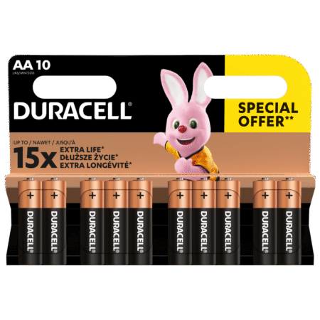 Duracell patarei AA/MN1500 10tk. Eco