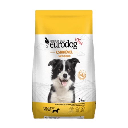 EuroDog Plus koiran kuivaruoka kanaa 3kg