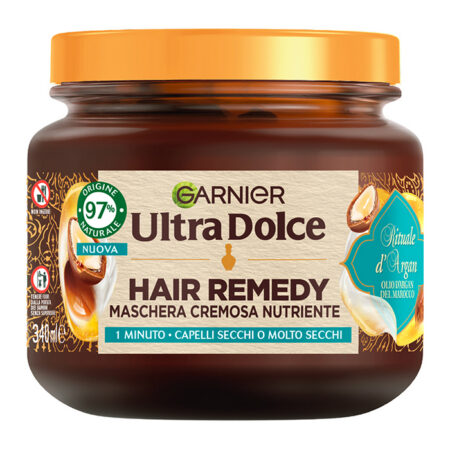 Garnier Hair Remedy naamio kuiville hiuksille arganöljyllä 340ml