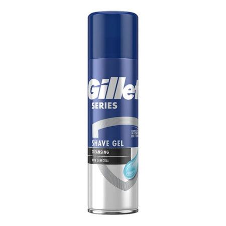 Gillette Parranajogeeli puhdistavalla aktiivihiilellä 200ml