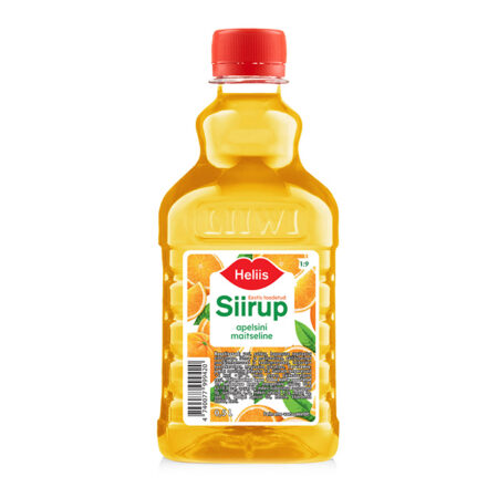 HELIIS Appelsiinin makuinen siirappi 1.5L