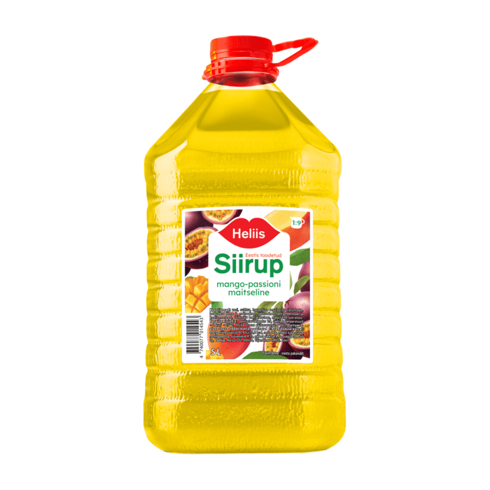 HELIIS Mango-Passionimaitseline siirup 5L