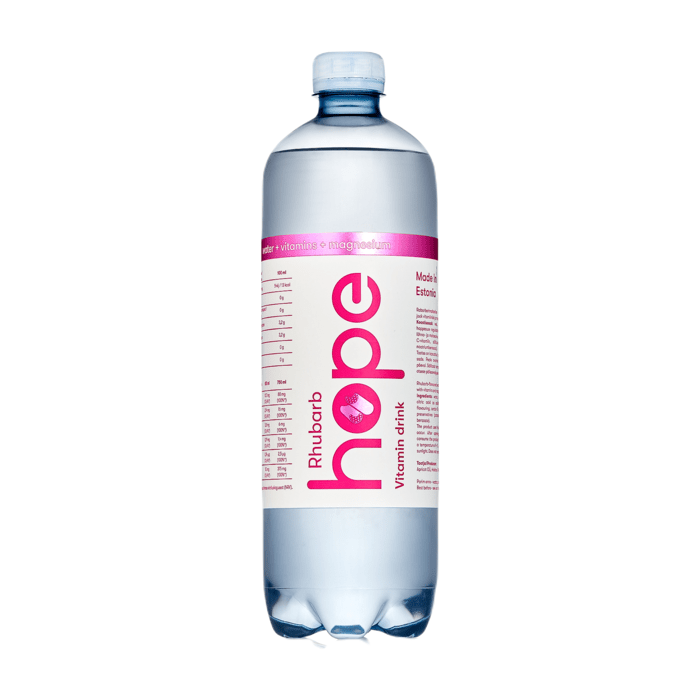 HOPE Rabarberimaitseline vitamiinijook magneesiumiga 750ml