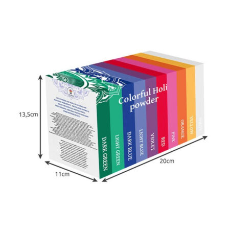 Holi Cow värijauhe 10x100g sarja 10x100g