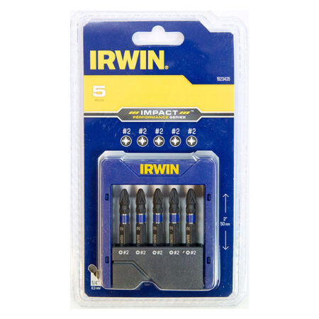 IRWIN otsikute komplekt PZ2 50mm 5 tk.