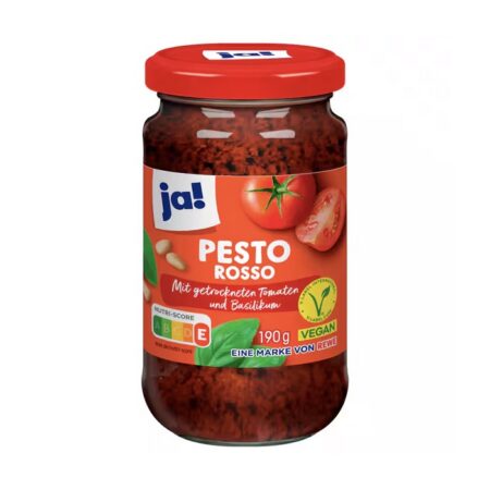 Kyllä! Pesto Rosso kuivatut tomaatit ja basilika 190g