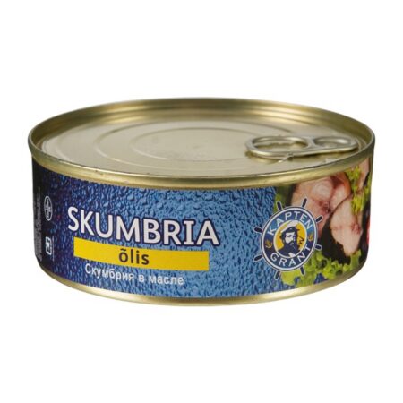 Captain Grant Skumbria öljyssä EO 240g