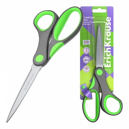 Käärid 20,5 cm Comfort, 2D+ teritus, assortii riputuspakis