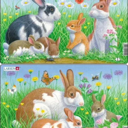 Larsen Puzzle Jänesed MIDI CU3