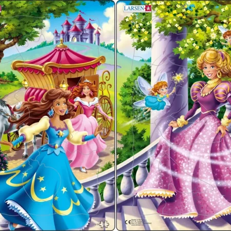 Larsen Puzzle Printsessid Midi U8