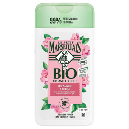 Le Petit Marseiliais suihkugeeli Wild Rose 250ml