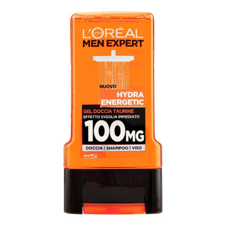 Loreal Men Dušigeel ja Šampoon Hydra Energetic 300ml
