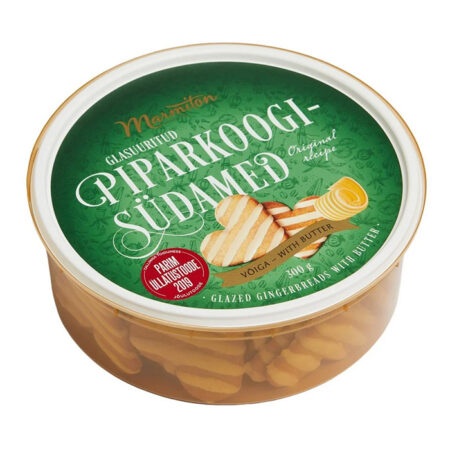 MARMITON Lasitetut piparkakun ytimet voilla 300g muovirasiassa