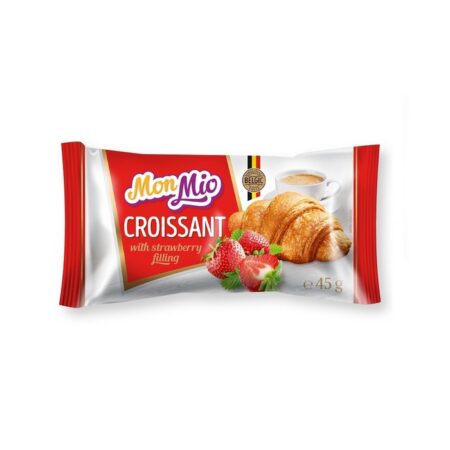 MONMIO Croissant maasikakreemi täidisega