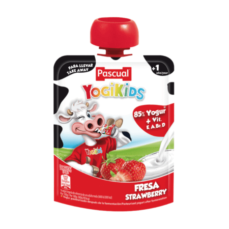 PASCUAL YOGIKIDS jogurttivanukas mansikka 80g