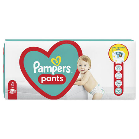 Pampers Pants vaipat s.4 9-15KG 52TK