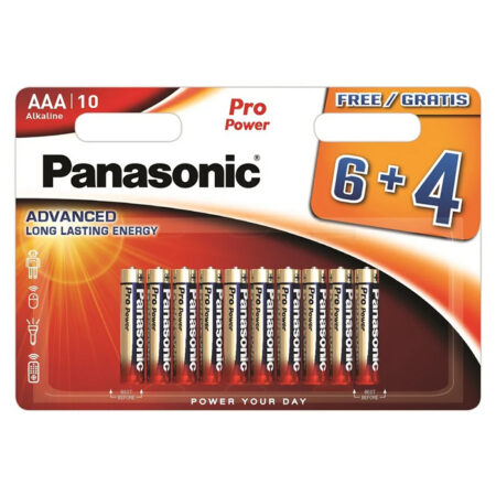 Panasonic Pro Power patarei LR03PPG/10B (6+4tk)