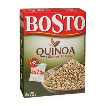 Kvinoa, kolmivärinen 4x75 g, BOSTO, 300 g