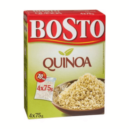 Kvinoa, valkoinen 4x75g, BOSTO, 300 g