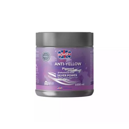 Ronney Juuksemask "SILVER POWER" Kollase pigmendivastane 1000ml