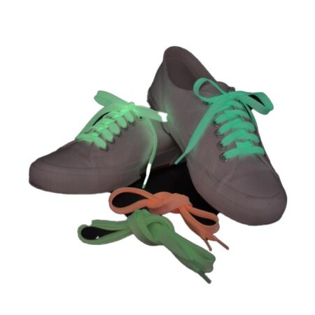 Saapan köydet hehkuvat pimeässä 100cm 2kpl