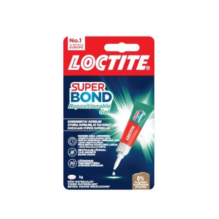 Super Bond Repositionable Gel 3g kiirliim