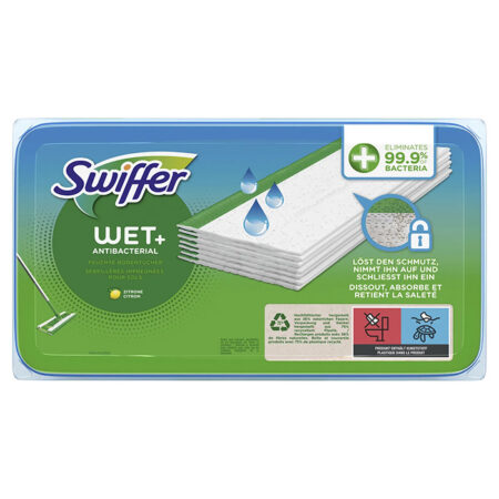 Swiffer Märkä lattiamatto Lemon 20kpl