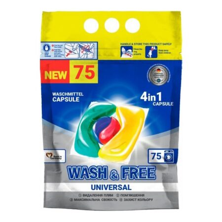 Wash & Free Wash kapselit 75kpl