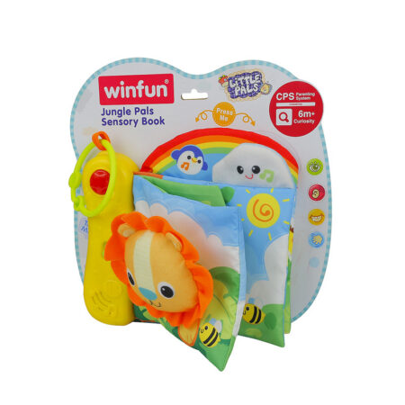 Winfun Heli ja valgusega beebi pehme raamat*