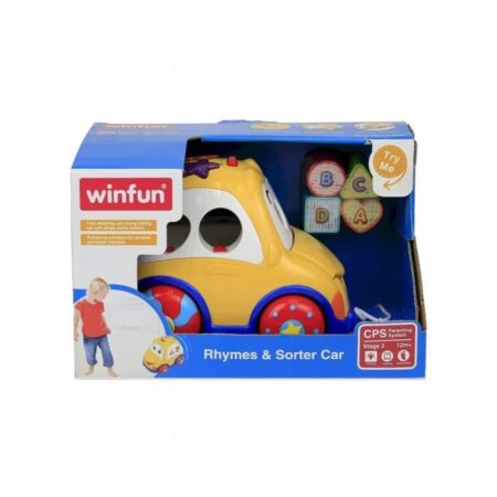 Winfun Sorteerimismäng auto heli ja valgusega