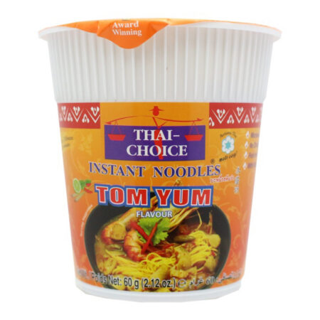THAI CHOICE Tom Yum -maustetut instant nuudelit tuubissa 60g