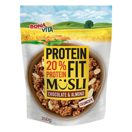 BONAVITA proteiinimüsli šokolaadi/mandli 300g