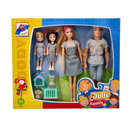 Woodyland Dolls Perhe ja lemmikit