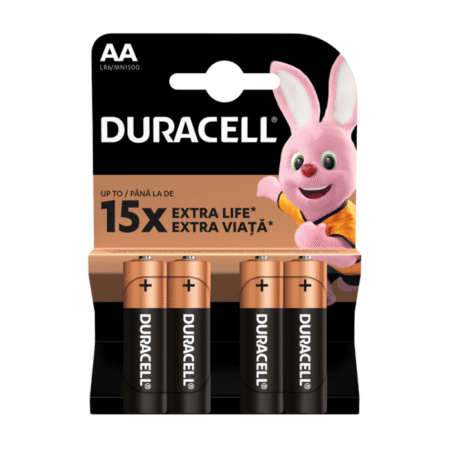 Duracell patarei AA/MN1500 4tk.