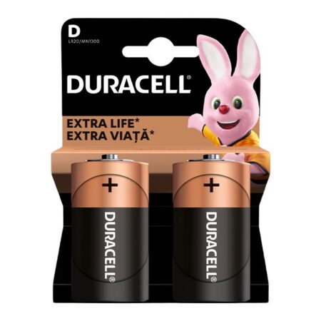 Duracell patarei D/MN1300 2tk.