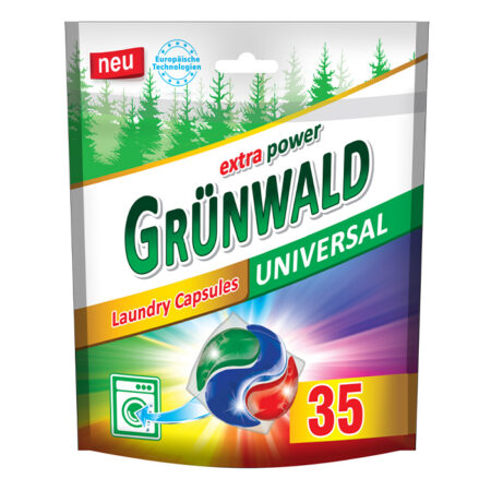Grünwald pyykinpesukapselit universaalit 35 kappaletta
