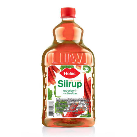HELIIS Raparperilla maustettu siirappi 1.5L