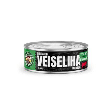 Haudutettua naudanlihaa 250g, premium 90%, "FARMER GRANT"."
