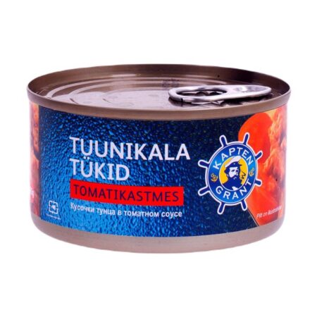 Kapten Grant Tuunikala tükid tomatikastmes EO 185g