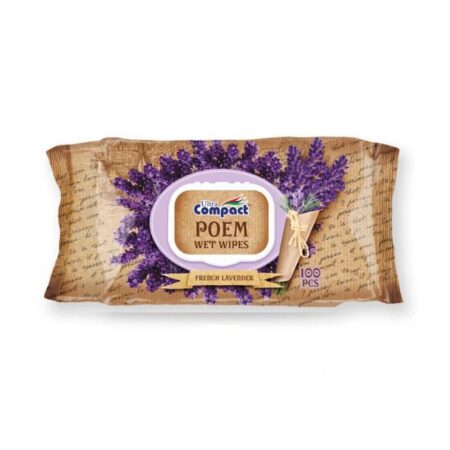 Kosteuspyyhkeet LAVENDEL 100kpl