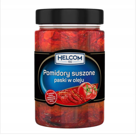 Auringossa kuivatut tomaatit öljyssä 327ml