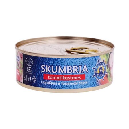 Skumbria tomaattikastikkeessa EO 240g